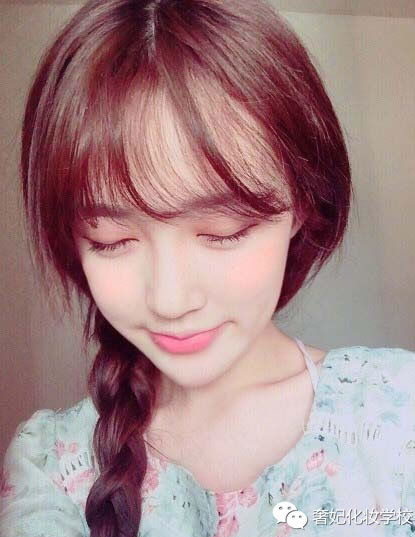 秋天适合戴帽子的编发教程中长发,适合秋天的新中式简单编发