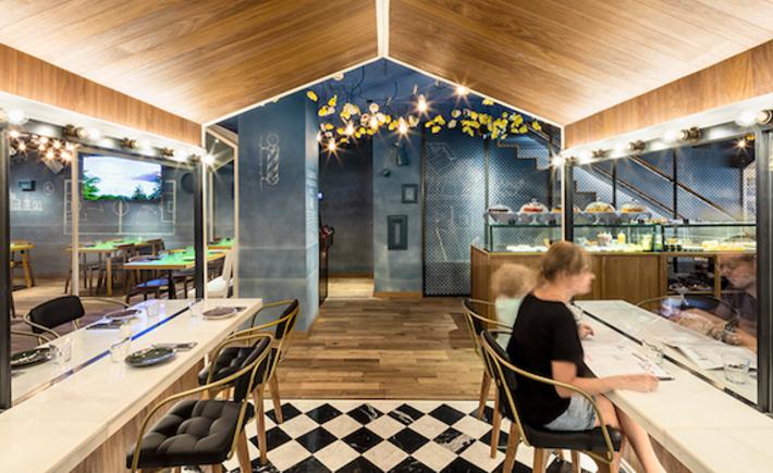 想要感受梅西的另一面？那来看看梅西的新餐厅，小清新的风格装修
