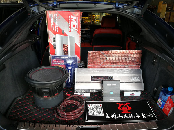 老款宝马x6音响加装dsp,宝马x6重低音最理想效果