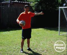 如何踢出一脚完美的侧身凌空抽射,足球射门动作的上半身正确姿势