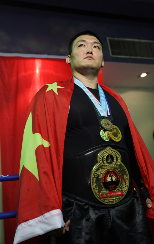 武僧一龙与张君龙,武僧一龙与泰森比赛