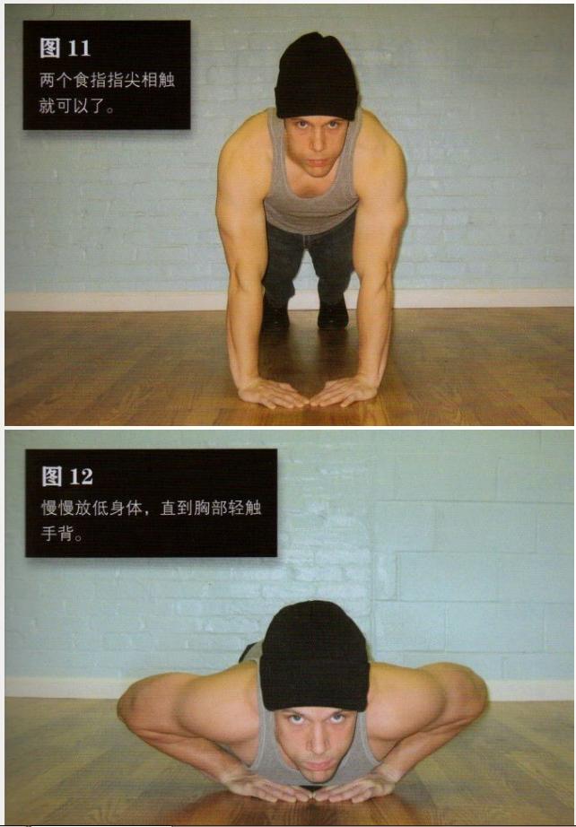 健身小白新手入门俯卧撑怎么练,零基础俯卧撑练下胸