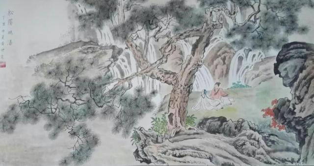 徐鲁白国画写意花鸟画作品,国画工笔花鸟画作品点评