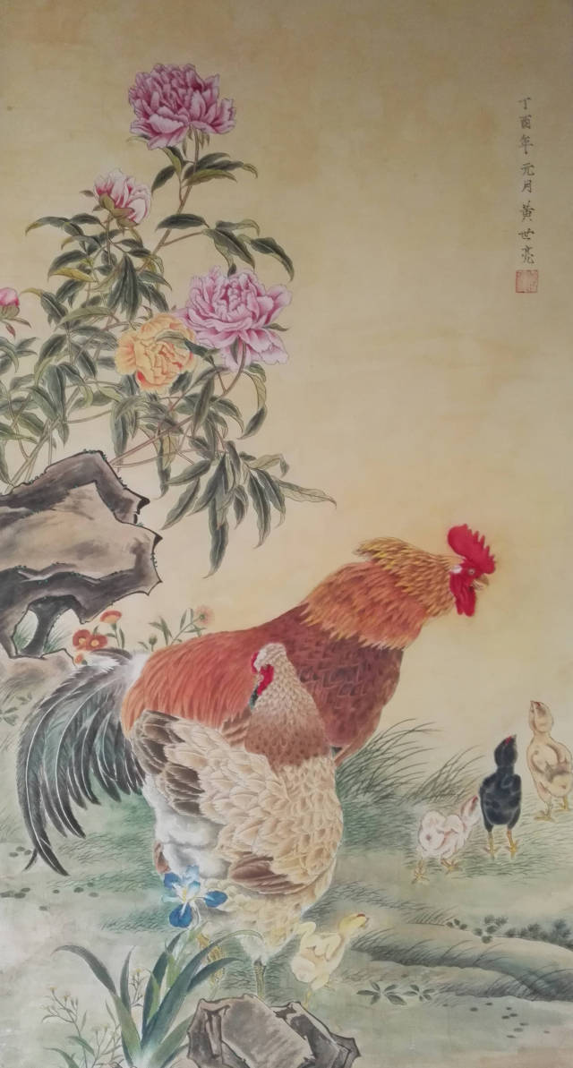徐鲁白国画写意花鸟画作品,国画工笔花鸟画作品点评