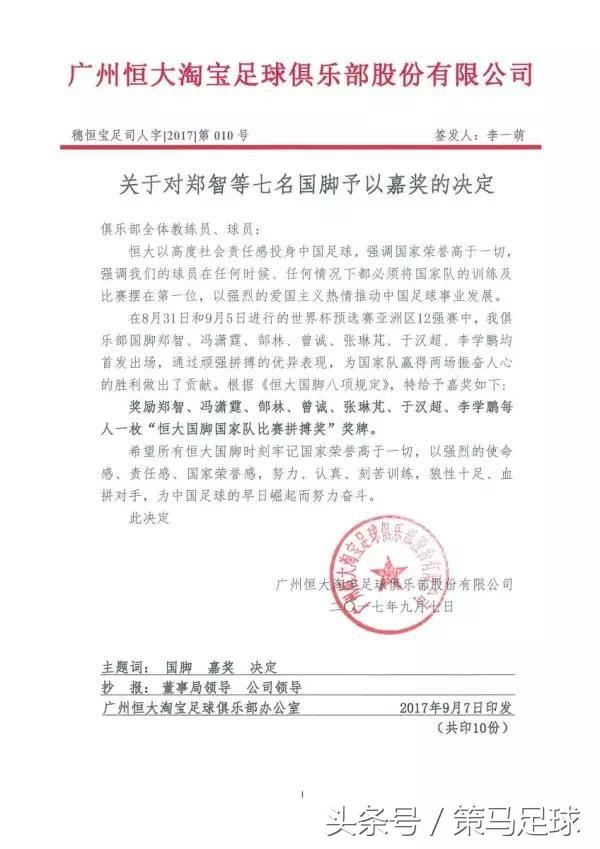 国足在外效力球员成绩怎么样,广州恒大给国足带来的光荣