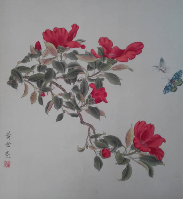 徐鲁白国画写意花鸟画作品,国画工笔花鸟画作品点评