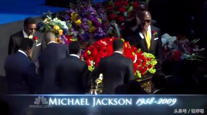 迈克尔杰克逊葬礼场面有多牛,迈克尔杰克逊的葬礼高清大图