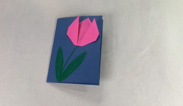 教师节送给老师的康乃馨贺卡,教师节立体贺卡的制作方法康乃馨