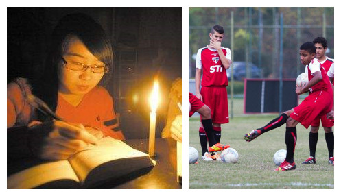 中国足球对比巴西足球,中国足球和巴西足球的差距