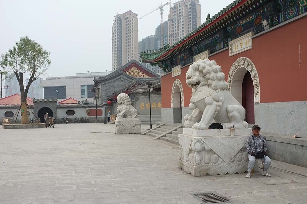 大悲禅院夜景,大悲禅院内部图片