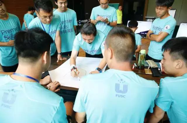 学转英超基层足球教练培训开班,学转英超教练员