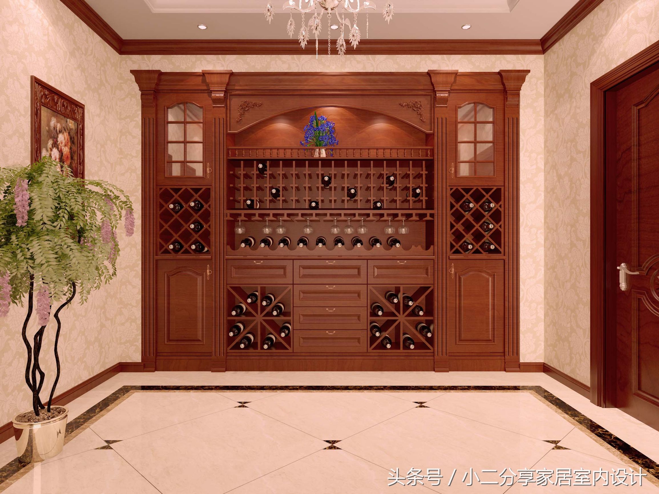 好看的酒柜图片2019中式,好看的酒柜装修效果图