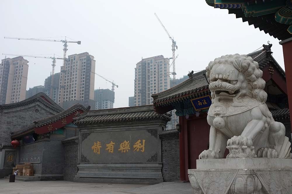 大悲禅院夜景,大悲禅院内部图片