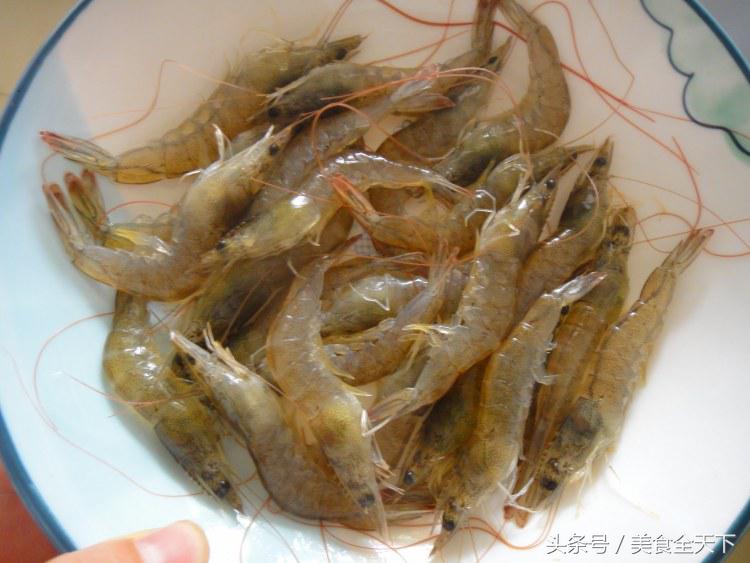 基围虾家常做法白灼虾水里加盐吗,白灼冰鲜基围虾