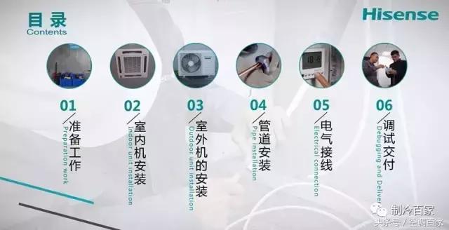 免费课程，海信空调安装、调试内部指导视频