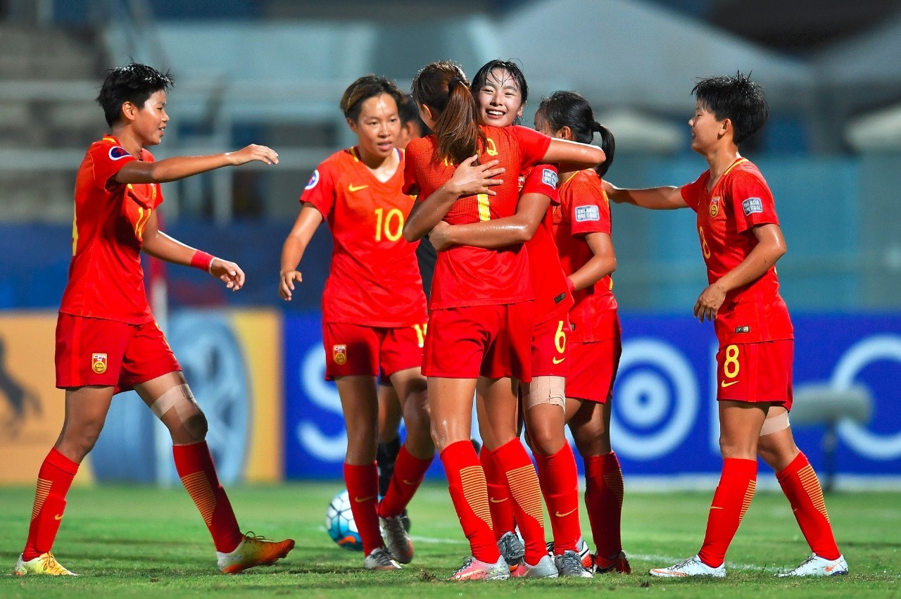 中国u16女足亚少赛,u16女足亚锦赛中国女足2-0胜韩国