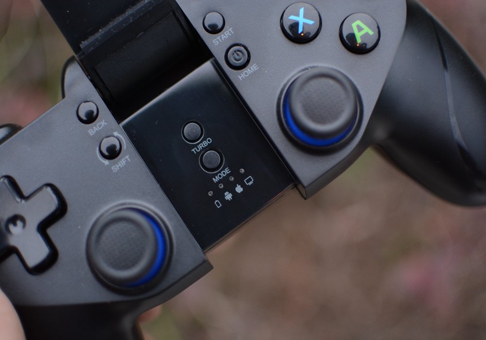 北通p1手柄测试,王者光荣双按键手柄一键连招神器