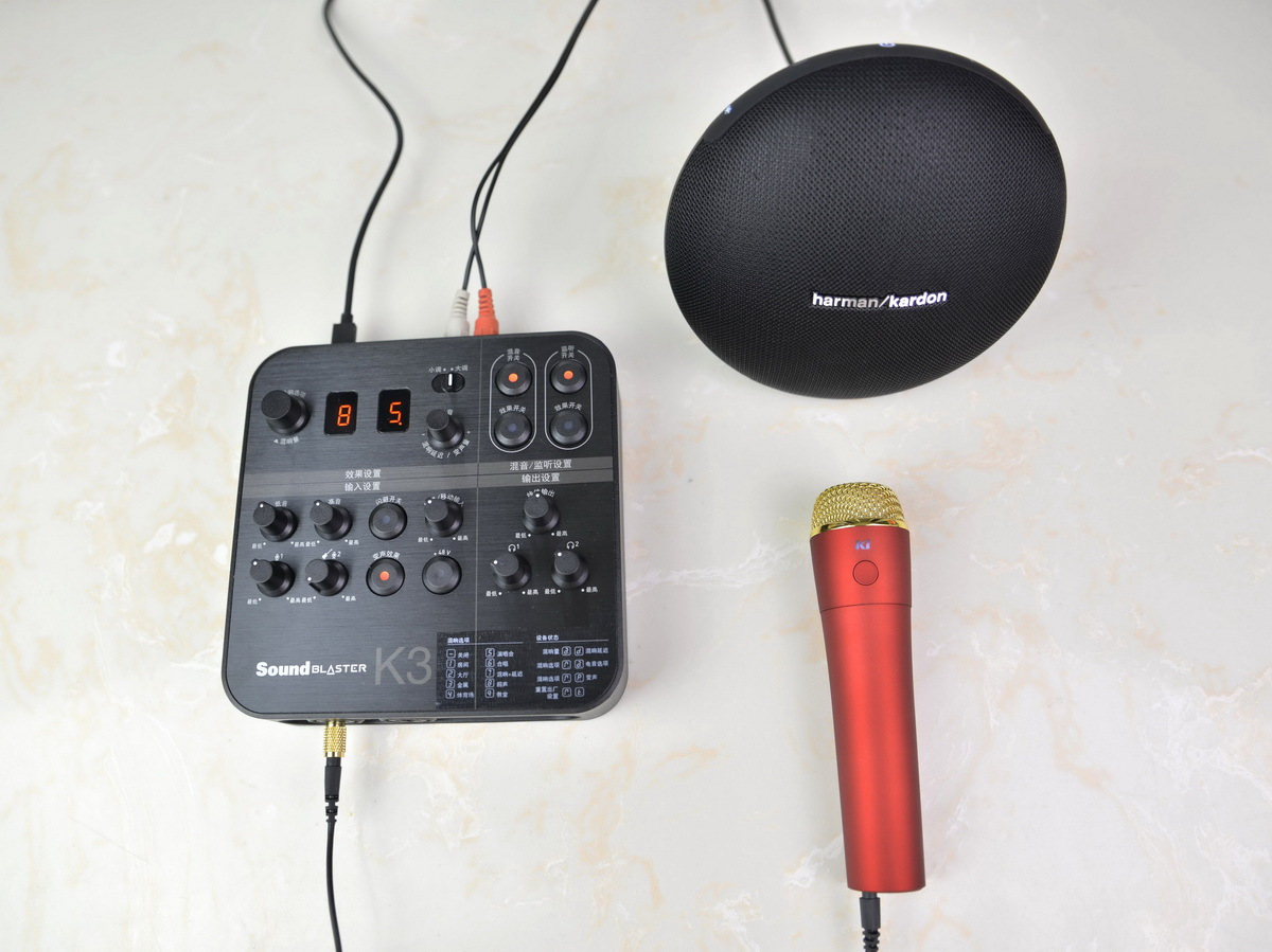 创新让K歌更简单更专业，创新K3外置声卡体验