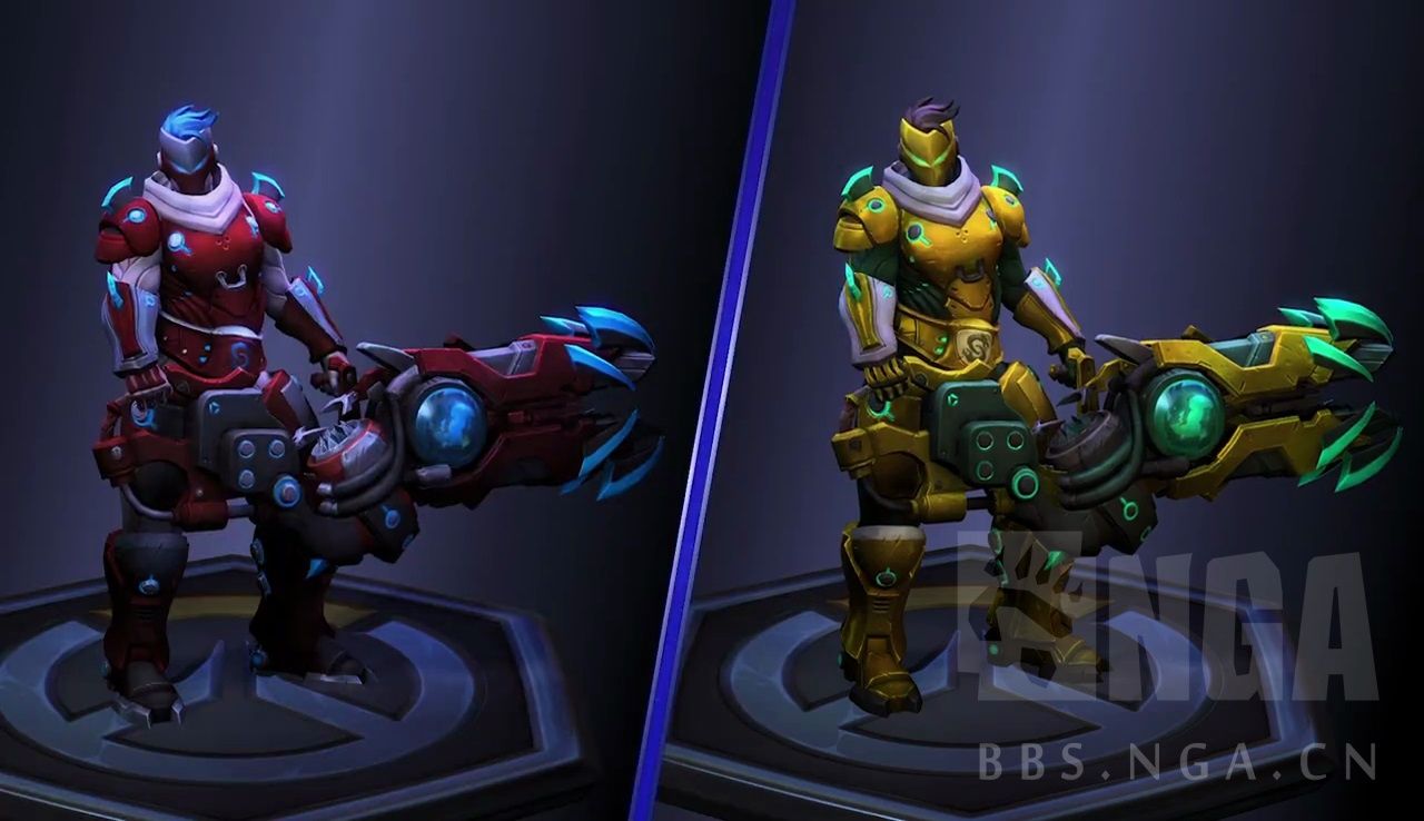 风暴英雄7月新英雄,风暴英雄死亡之翼全皮肤预览图片