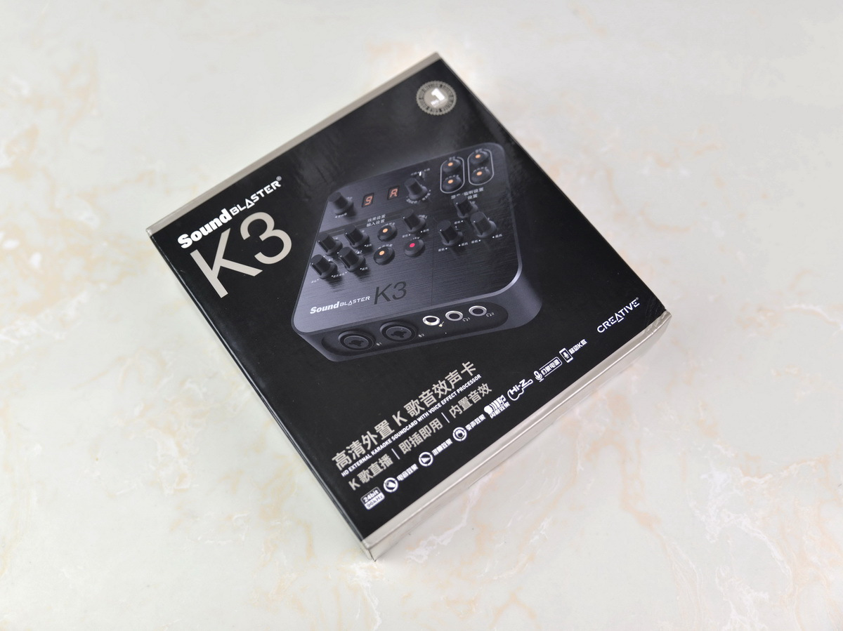 创新让K歌更简单更专业，创新K3外置声卡体验