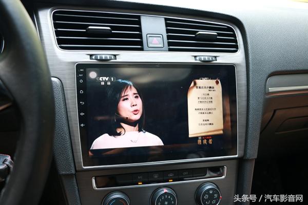 高尔夫7中控大屏改装推荐,高尔夫7升级新款仪表