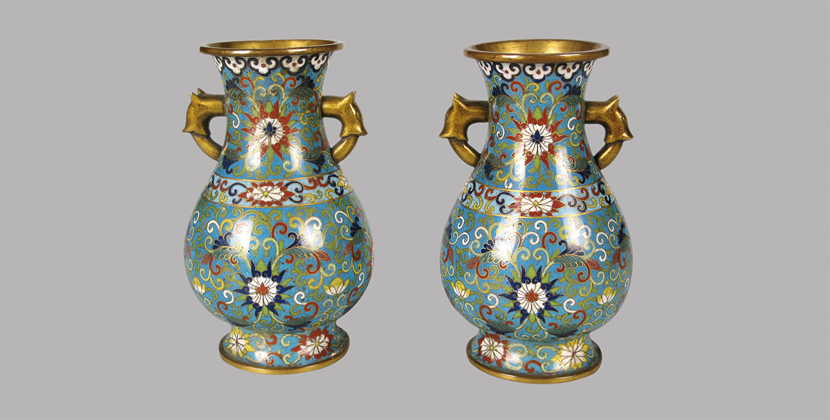 清三代珍品掐丝珐琅器汇编,清代掐丝珐琅器图真品