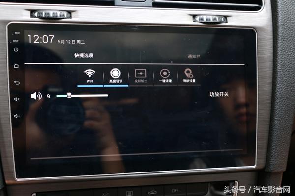 高尔夫7中控大屏改装推荐,高尔夫7升级新款仪表