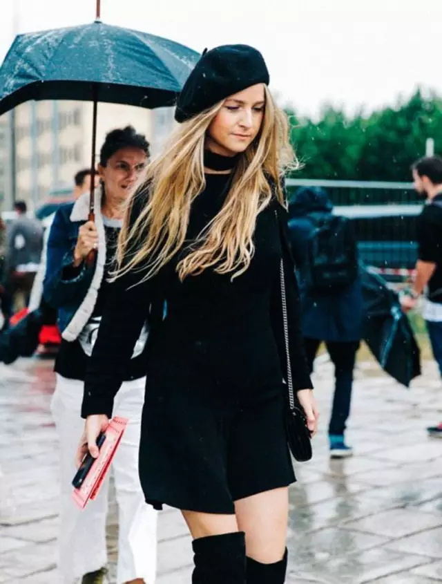 厨师贝雷帽戴法,厨师贝雷帽的正确戴法