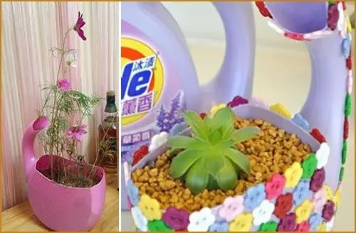 自制零成本花盆真好看,自制可爱的花盆大全