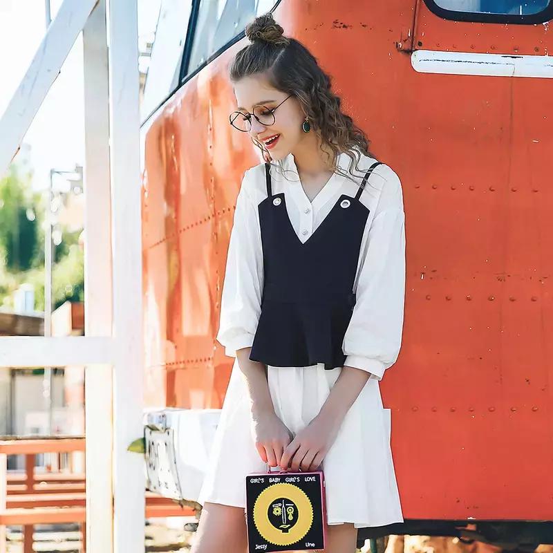 吊带连衣裙叠衣法,吊带连衣裙套装减龄