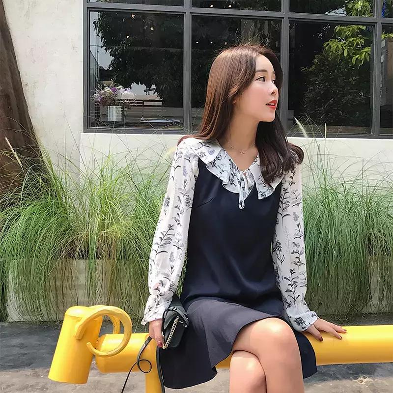 吊带连衣裙叠衣法,吊带连衣裙套装减龄