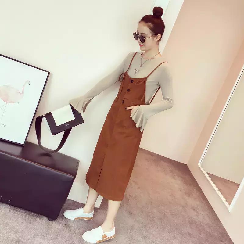 吊带连衣裙叠衣法,吊带连衣裙套装减龄