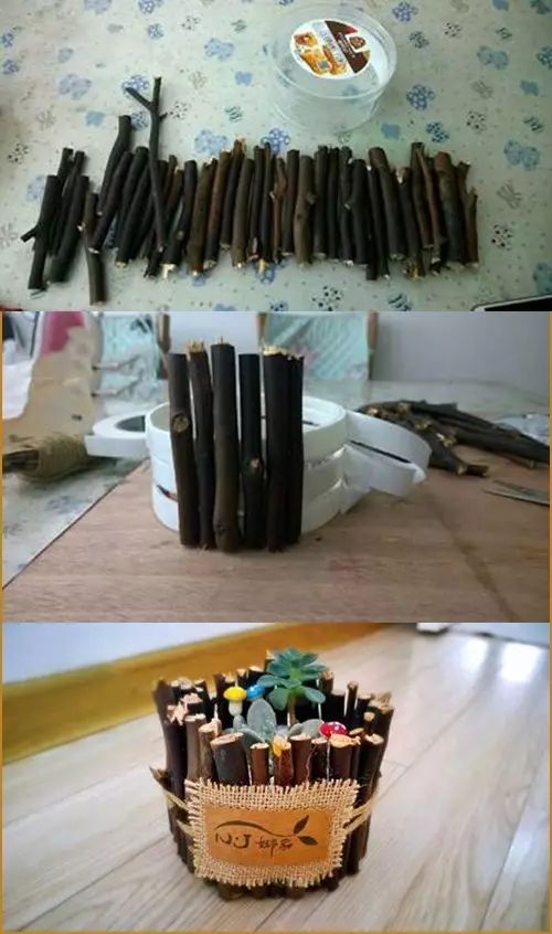 自制零成本花盆真好看,自制可爱的花盆大全