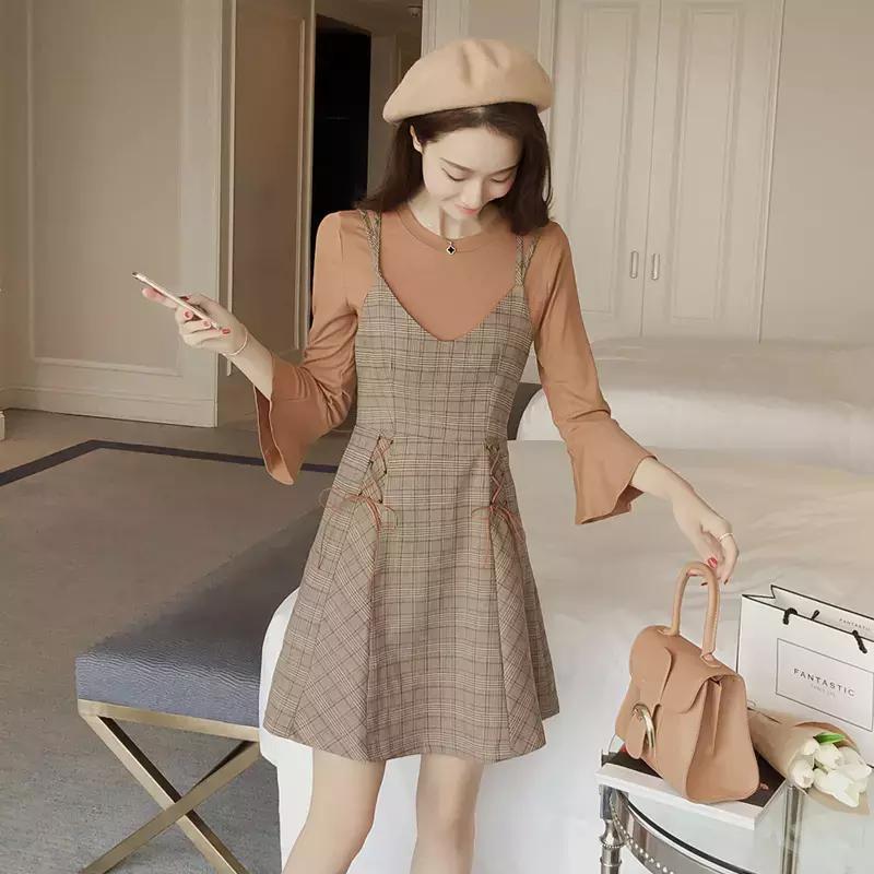 吊带连衣裙叠衣法,吊带连衣裙套装减龄