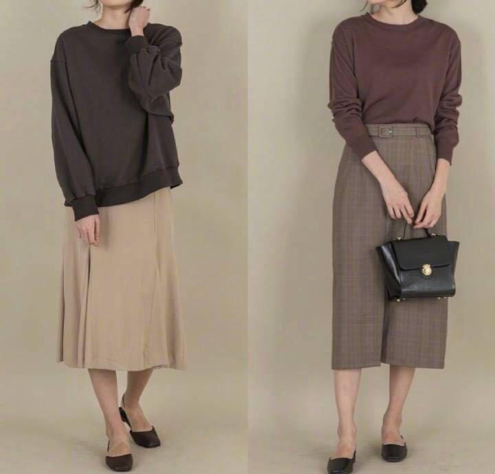 适合秋天的颜色穿搭每一套都超美,秋天穿这四种颜色减龄又好看