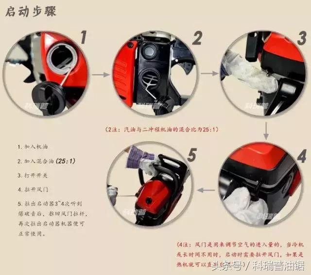 伐木油锯使用注意事项,油锯伐木时需要注意什么