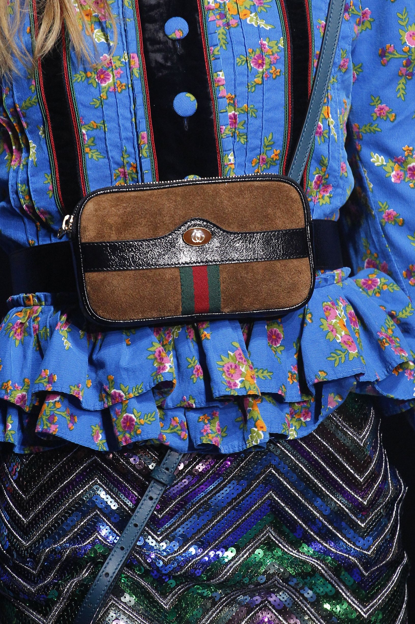 米兰时装周gucci直播外场,米兰时装周gucci三叶草