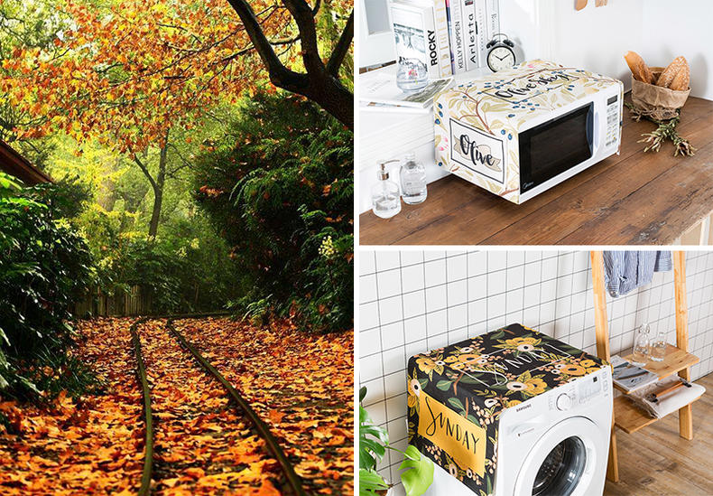 以秋色偎暖意，擅用理论饰潮家