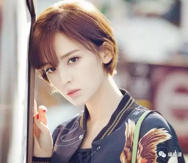 娜扎短发编发造型自己扎,娜扎新短发发型图片大全