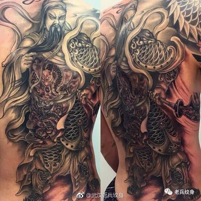 为什么纹关公背不动,想纹关公怎么办