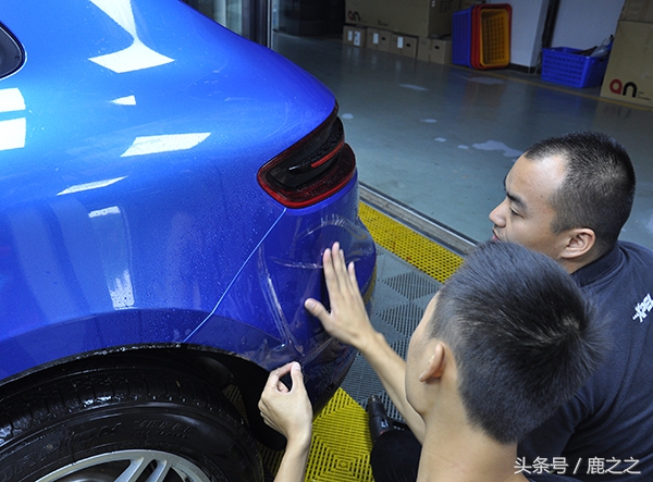 保时捷迈卡隐形车衣,保时捷贴什么隐形车衣