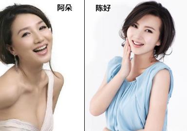 撞脸女明星对照表,十大女明星撞脸