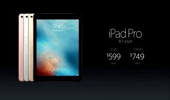 苹果ipadpro9.7和ipad2017,10.5寸ipadpro和12.9寸ipadpro对比