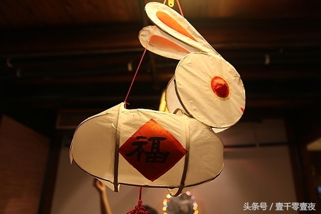 中秋节小兔子灯笼手工制作方法,中秋节手工兔子灯笼