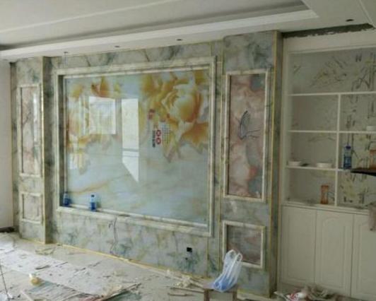 用瓷砖做背景墙怎么做,石砖背景墙怎么做