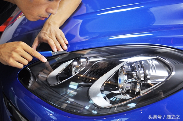 保时捷迈卡隐形车衣,保时捷贴什么隐形车衣