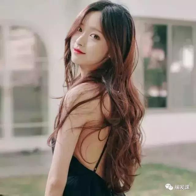 最流行中长发发型图片大全,中长发烫发发型图大全