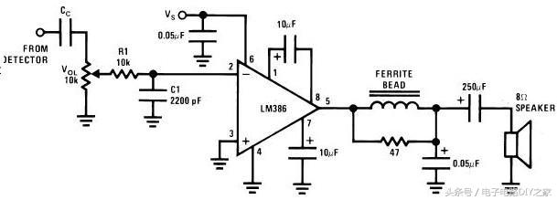 lm386功放电路图怎么看,lm386内部电路图怎么焊接