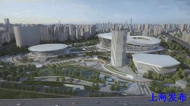 徐家汇体育公园效果图,徐家汇体育公园