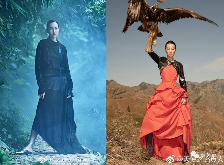 维密中国模特有哪些,维密中国明星走秀